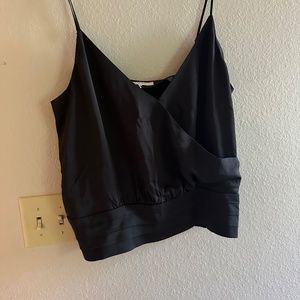 Frame silk tank